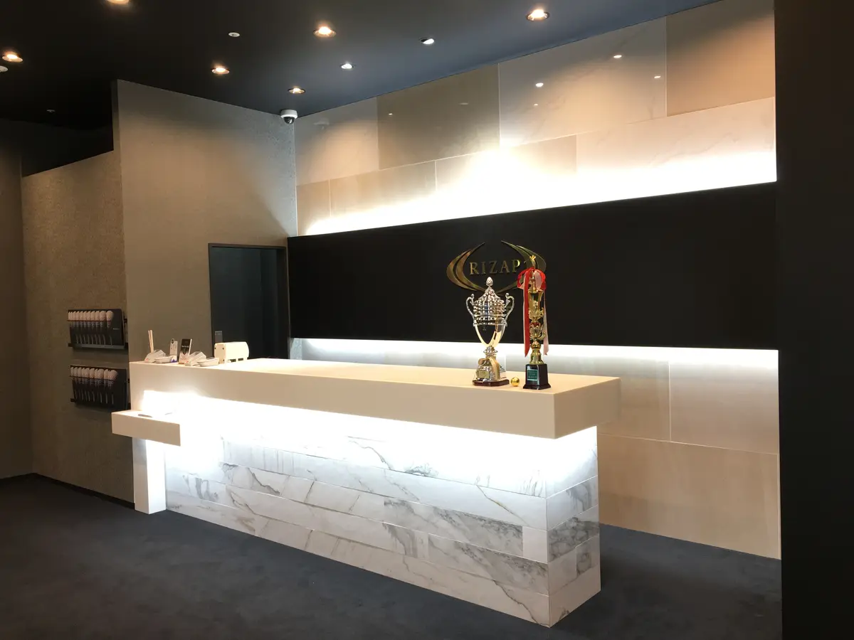 RIZAP GOLF 立川店の受付